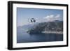 Mh-60S Sea Hawk Helicopters Off the Coast of Naples, Italy-null-Framed Photographic Print