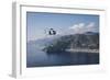 Mh-60S Sea Hawk Helicopters Off the Coast of Naples, Italy-null-Framed Photographic Print
