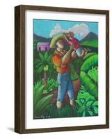 Mi Futuro Y Mi Tierra, 2003-Oscar Ortiz-Framed Giclee Print