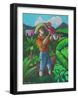 Mi Futuro Y Mi Tierra, 2003-Oscar Ortiz-Framed Giclee Print