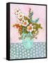 Mia Daisy Flowers Botanical-Blenda Tyvoll-Framed Stretched Canvas