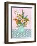 Mia Daisy Flowers Botanical-Blenda Tyvoll-Framed Art Print