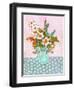 Mia Daisy Flowers Botanical-Blenda Tyvoll-Framed Art Print