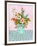 Mia Daisy Flowers Botanical-Blenda Tyvoll-Framed Art Print