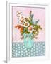 Mia Daisy Flowers Botanical-Blenda Tyvoll-Framed Art Print