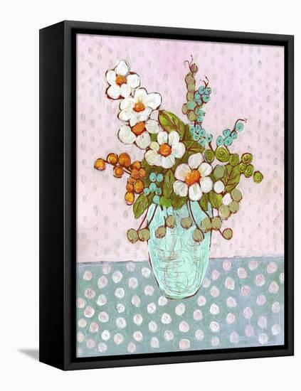 Mia Daisy-Blenda Tyvoll-Framed Stretched Canvas