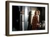 Mia Farrow PURPLE ROSE OF CAIRO, 1985 directed by WOOD Y ALLEN (photo)-null-Framed Photo