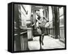 Mia Farrow-null-Framed Stretched Canvas