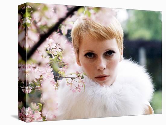 Mia Farrow-null-Stretched Canvas
