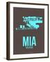 Mia Miamy Poster 2-NaxArt-Framed Art Print