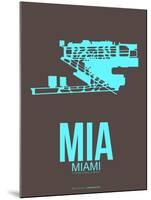 Mia Miamy Poster 2-NaxArt-Mounted Art Print