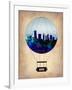 Miami Air Balloon-NaxArt-Framed Art Print