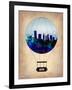 Miami Air Balloon-NaxArt-Framed Art Print