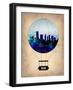 Miami Air Balloon-NaxArt-Framed Art Print