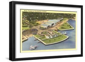 Miami Airport, Florida-null-Framed Art Print