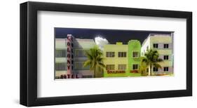 Miami Art Deco II-Richard James-Framed Giclee Print