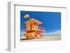 Miami Art Deco Lifeguard House-null-Framed Art Print