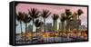 Miami, Bayside Shopping Mall at Dusk-John Kellerman-Framed Stretched Canvas