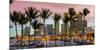 Miami, Bayside Shopping Mall at Dusk-John Kellerman-Mounted Photographic Print