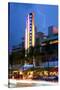 Miami Beach Art Deco District - The Breakwater Hotel South Beach - Florida-Philippe Hugonnard-Stretched Canvas