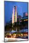Miami Beach Art Deco District - The Breakwater Hotel South Beach - Florida-Philippe Hugonnard-Mounted Photographic Print