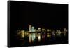 Miami Beach as Seen from North Bay Shore Drive-Françoise Gaujour-Framed Stretched Canvas