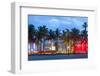 Miami Beach Florida at Sunset-Fotomak-Framed Photographic Print