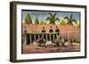 Miami Beach Florida, Breing from Starting Box, Dog Track, Hunderennen-null-Framed Giclee Print