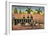 Miami Beach Florida, Breing from Starting Box, Dog Track, Hunderennen-null-Framed Giclee Print