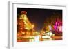 Miami Beach Florida Colorful Night Summer Scene-Fotomak-Framed Photographic Print