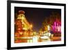 Miami Beach Florida Colorful Night Summer Scene-Fotomak-Framed Photographic Print