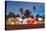 Miami Beach Florida Hotels And Restaurants At Sunset-Fotomak-Stretched Canvas