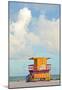 Miami Beach Florida Lifeguard House-null-Mounted Poster