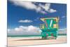 Miami Beach Florida, Lifeguard House-Fotomak-Mounted Photographic Print