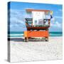 Miami Beach I-Richard Silver-Stretched Canvas