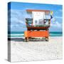 Miami Beach I-Richard Silver-Stretched Canvas