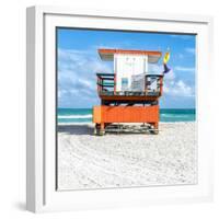 Miami Beach I-Richard Silver-Framed Art Print