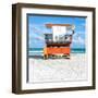 Miami Beach I-Richard Silver-Framed Art Print