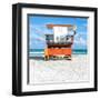 Miami Beach I-Richard Silver-Framed Art Print