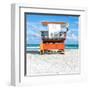 Miami Beach I-Richard Silver-Framed Art Print