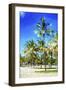 Miami Beach III - In the Style of Oil Painting-Philippe Hugonnard-Framed Giclee Print