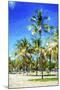 Miami Beach III - In the Style of Oil Painting-Philippe Hugonnard-Mounted Giclee Print