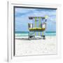 Miami Beach III-Richard Silver-Framed Art Print