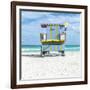 Miami Beach III-Richard Silver-Framed Art Print