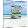 Miami Beach III-Richard Silver-Mounted Art Print