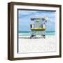 Miami Beach III-Richard Silver-Framed Art Print