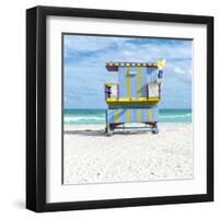 Miami Beach III-Richard Silver-Framed Art Print