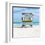 Miami Beach III-Richard Silver-Framed Art Print