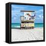 Miami Beach IV-Richard Silver-Framed Stretched Canvas