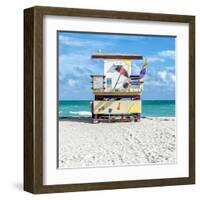 Miami Beach IV-Richard Silver-Framed Art Print